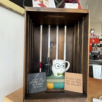 Honeycomb Cafe - Thought this was so cute! - Coffee & Tea Near Me - Boston, Massachusetts