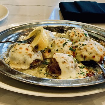 Mancy's Steakhouse - Piping hot stuffed mushrooms! - Steakhouses Near Me - Findlay, Ohio