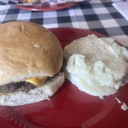 Great burger on the best sourdough bread