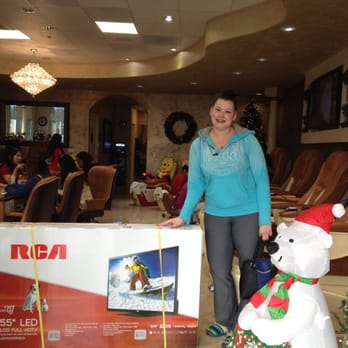 Galaxy Nails & Spa - The customer that won the huge tv from the raffle! - Nail Salons Near Me - Tracy, California Galaxy Nails & Spa - The customer that won the huge tv from the raffle! - Nail Salons Near Me - Tracy, California