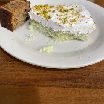 Mokafe - This was soooo good. Soft and spongy pistachio tres leches - Coffee & Tea Near Me - Astoria, New York Mokafe - This was soooo good. Soft and spongy pistachio tres leches - Coffee & Tea Near Me - Astoria, New York