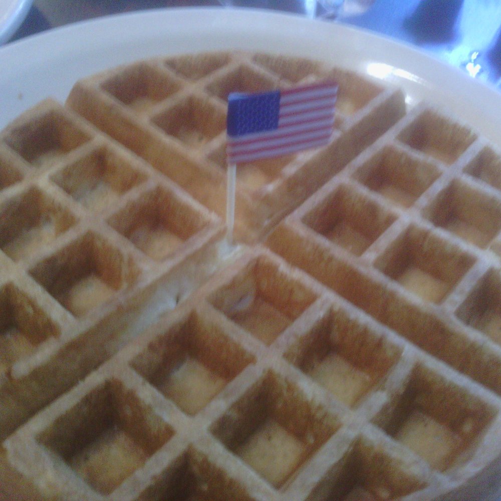 Cornerstone Cafe & Bar - 4th of July waffles! - American Near Me - Sacramento, California