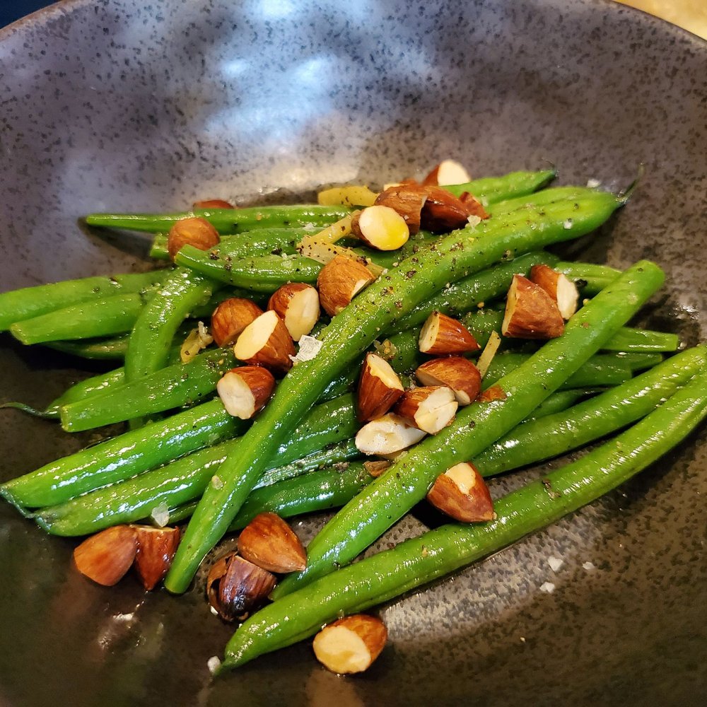 MODE Kitchen & Bar - Green beans with roasted almonds - Bars Near Me - The Rocks, NSW