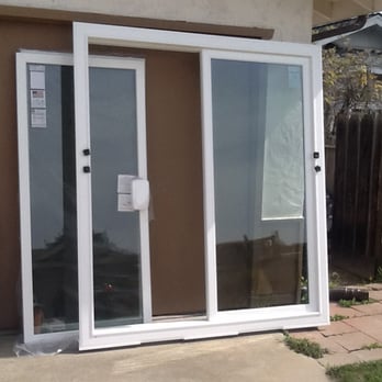 Airtight Vinyl Siding and Windows - Patio doors, actually came in a day early!  Quality product great crew doing the install. - Windows Installation Near Me - Soquel, California