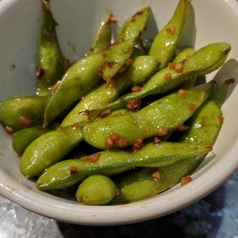 Hello Sushi - Garlic butter edamame - Sushi Bars Near Me - Fullerton, California Hello Sushi - Garlic butter edamame - Sushi Bars Near Me - Fullerton, California