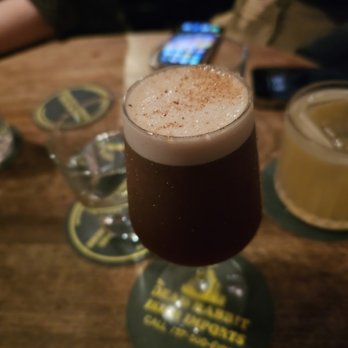 The Dead Rabbit - Obligatory Irish Coffee photo. $17 and excellent - Cocktail Bars Near Me - New York, New York The Dead Rabbit - Obligatory Irish Coffee photo. $17 and excellent - Cocktail Bars Near Me - New York, New York