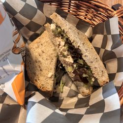 Chicken Salad Sandwich (around .. 8 bites of food?)