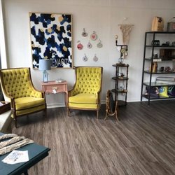 Hoot and Howl - Grab your coffee from the Blue Moose and have a seat and a chat in our shop chairs