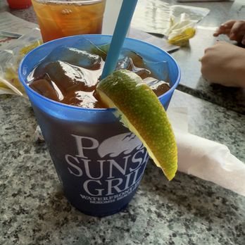 Pop's Sunset Grill - Bloody Mary - Seafood Near Me - Nokomis, Florida