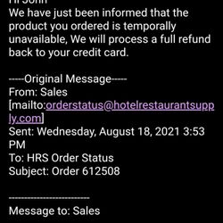 Hotel Restaurant Supply