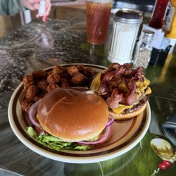 Tackle Box Cafe - Double Bacon Cheeseburger