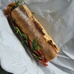 Salami sandwich as is Salami sandwich as is
