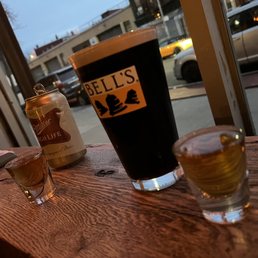 High life + whiskey & Guinness + Jameson