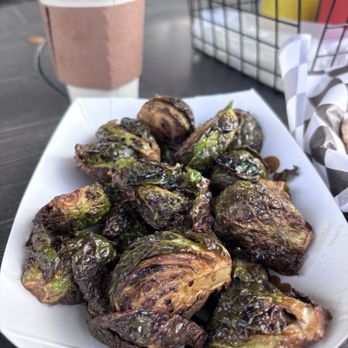 Lucy's on Lighthouse - Dick Verde brussel sprouts - Hot Dogs Near Me - Pacific Grove, California