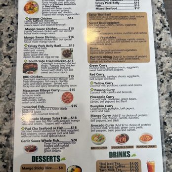 Simply Fresh Thai - Menu - Thai Near Me - Chula Vista, California Simply Fresh Thai - Menu - Thai Near Me - Chula Vista, California