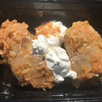 Unmealiveable - 9.99 Stuffed Cabbage was so tender I ate it with a plastic spoon. Two rolls, filling is ground meat & rice, he asked if I wanted sour cream. - Food Trucks Near Me - San Marcos, Texas Unmealiveable - 9.99 Stuffed Cabbage was so tender I ate it with a plastic spoon. Two rolls, filling is ground meat & rice, he asked if I wanted sour cream. - Food Trucks Near Me - San Marcos, Texas