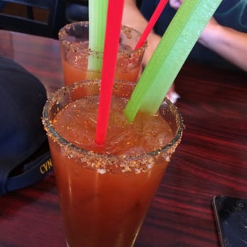 Aqui Es Texcoco - Michelada! Like a Mexican Bloody Mary made with beer instead of vodka (I wonder if one exists with beer and vodka...) - Mexican Near Me - Chula Vista, California