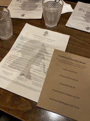 Menu photo 3 Sherlock Holmes London, XGL