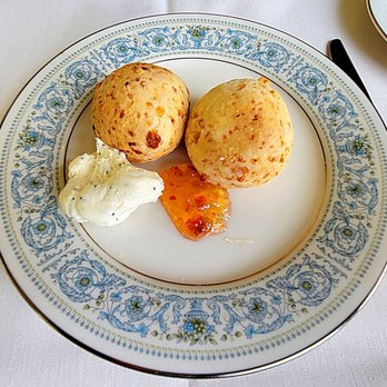 Cedar Knoll - Pandebono Columbian cheese rolls with pepper jelly and honey butter. - New American Near Me - Alexandria, Virginia Cedar Knoll - Pandebono Columbian cheese rolls with pepper jelly and honey butter. - New American Near Me - Alexandria, Virginia