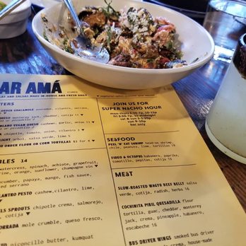 BAR Ama - The menu - Tex-Mex Near Me - Los Angeles, California BAR Ama - The menu - Tex-Mex Near Me - Los Angeles, California