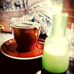 Corner Store Cafe - The loveliest crockery.