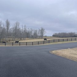 Southern Pride Distillery - Field next to the distillery.