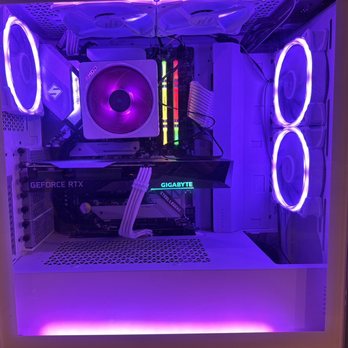 Cyberdragon Computer Repair - A gaming desktop we repaired and upgraded for a client, including new RGB fans, a new graphics card, and an SSD upgrade! - IT Services & Computer Repair Near Me Cyberdragon Computer Repair - A gaming desktop we repaired and upgraded for a client, including new RGB fans, a new graphics card, and an SSD upgrade! - IT Services & Computer Repair Near Me