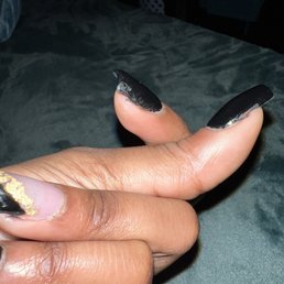 Nails from Vivian Nails spa done by Anne. Beware don't go Nails from Vivian Nails spa done by Anne. Beware don't go