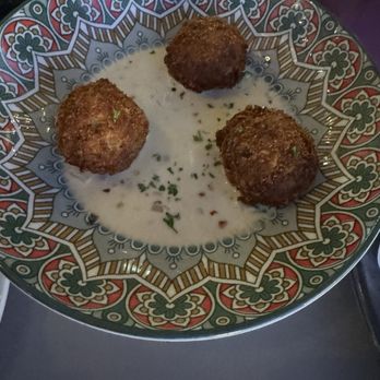PIAF KITCHEN + WINE + BAR - Spanish Arancini 7$ - Mediterranean Near Me - Grapevine, Texas PIAF KITCHEN + WINE + BAR - Spanish Arancini 7$ - Mediterranean Near Me - Grapevine, Texas