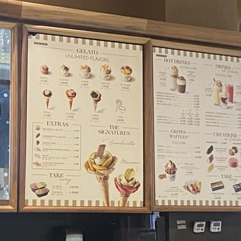 Amorino - Menu Sept 2026 - Gelato Near Me - San Francisco, California