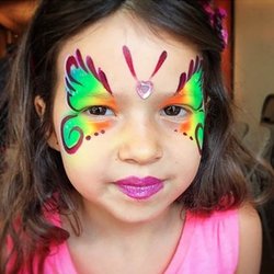 People Paint - Butterfly face paint