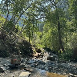 Bridal Veil Falls - Base of the falls