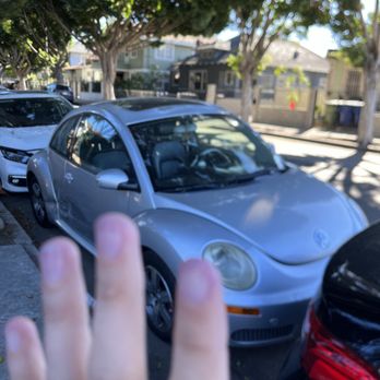 AutoPro Collision Center - me saying goodbye to my beetle - Body Shops Near Me - Los Angeles, California
