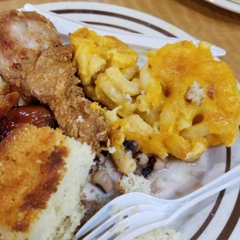 Fried Tomato Buffet - One of my plates - Buffets Near Me - McDonough, Georgia