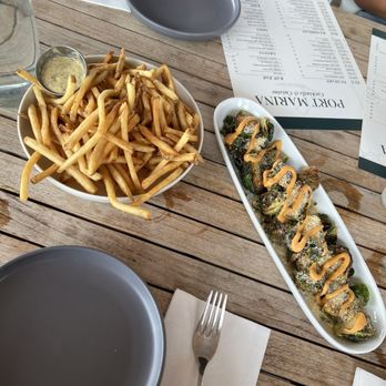 Port Marina - Brussel sprouts and fries - Cocktail Bars Near Me - Cape May, New Jersey Port Marina - Brussel sprouts and fries - Cocktail Bars Near Me - Cape May, New Jersey