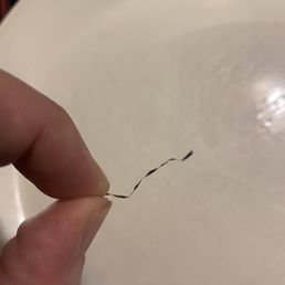 Piece of metal found in fried rice Piece of metal found in fried rice