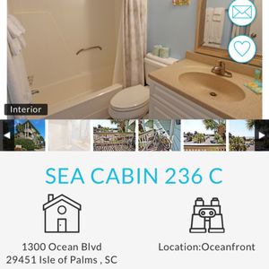 Sea Cabin Villas Rental Office Hotels 1304 Palm Blvd Isle Of