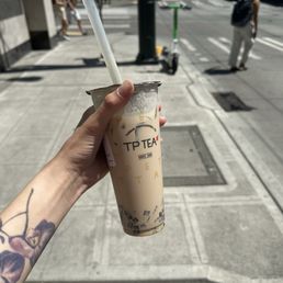 TP Milk Tea with coffee jelly TP Milk Tea with coffee jelly