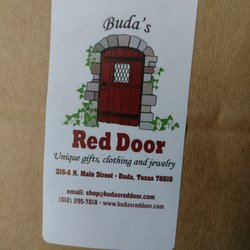 Buda's Red Door
