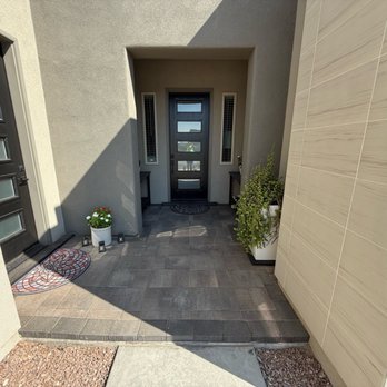 All Turf - Front Entry Pavers - Artificial Turf Near Me