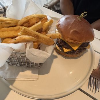 Caretta Caretta - Double Cheeseburger* - Seafood Near Me - Riviera Beach, Florida