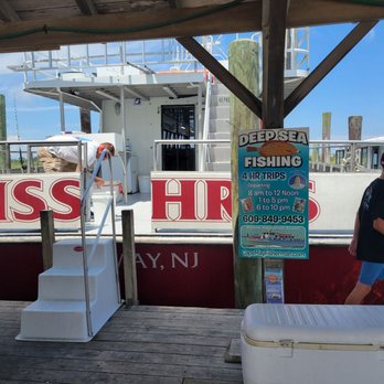 Miss Chris Boats - Back of the boat for loading - Fishing Near Me - Cape May, New Jersey Miss Chris Boats - Back of the boat for loading - Fishing Near Me - Cape May, New Jersey