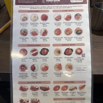 Yumee Katsu - Menu - Korean Near Me - Vacaville, California Yumee Katsu - Menu - Korean Near Me - Vacaville, California