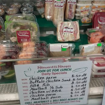 Stewart's Shops - a variety of food items - Convenience Stores Near Me - Millbrook, New York Stewart's Shops - a variety of food items - Convenience Stores Near Me - Millbrook, New York