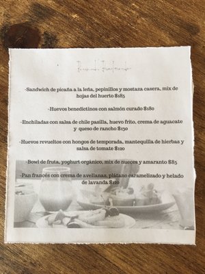 Menu photo 3 Bastardo San Miguel de Allende, GUA Menu photo 3 Bastardo San Miguel de Allende, GUA