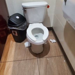 Dirty bathroom Dirty bathroom