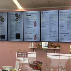 Shugarlandia - Menu