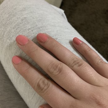 Golden Nails & Spa - Visible cuticles that Were not cut - Nail Salons Near Me - Murrieta, California