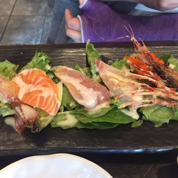 Gami Sushi - Gross "sashimi salad" - Japanese Near Me - Richmond, British Columbia Gami Sushi - Gross "sashimi salad" - Japanese Near Me - Richmond, British Columbia