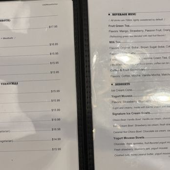 Chop Asian Kitchen - Pho, Soup, Beverage, and Dessert Menu (as of our 8/3/25 visit) - Chinese Near Me - Yucaipa, California Chop Asian Kitchen - Pho, Soup, Beverage, and Dessert Menu (as of our 8/3/25 visit) - Chinese Near Me - Yucaipa, California
